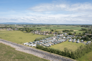 View at Sandy Bay Caravan Park Preesall