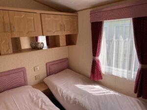 Willerby Aspen Twin Bedroom Sandy Bay Caravan Park Preesall