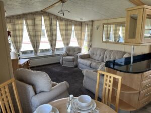 Willerby Aspen Living Area Sandy Bay Caravan Park Preesall