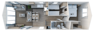 Malton Floor Plan Sandy Bay Caravan Park Preesall