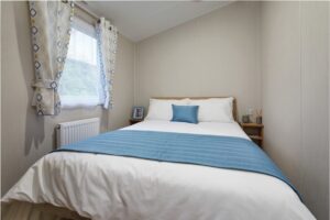 Malton Double Bedroom Sandy Bay Caravan Park Preesall