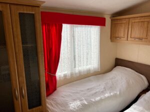 BK Caprice Twin Bedroom Sandy Bay Caravan Park Preesall
