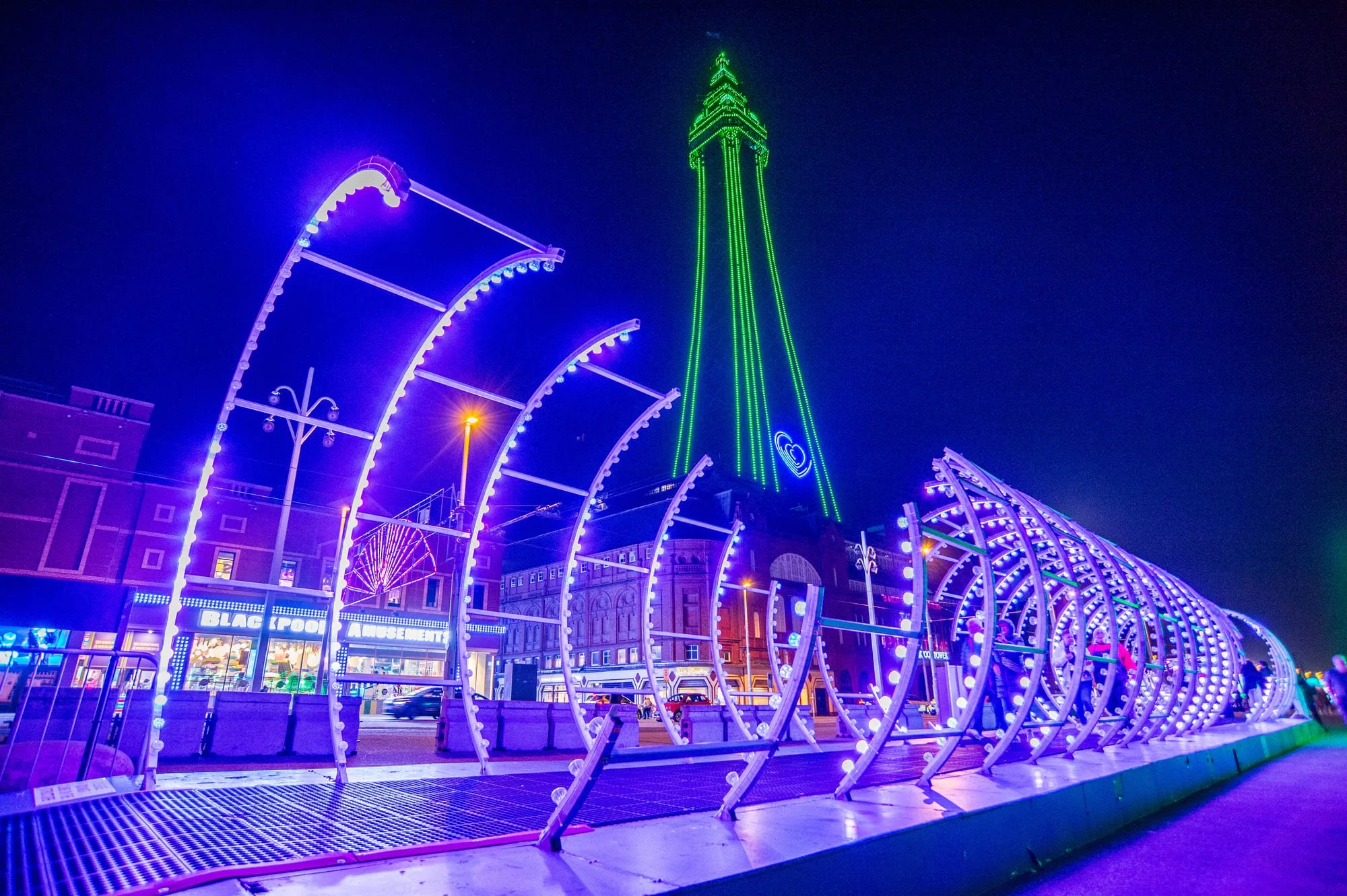 Blackpool Illuminations and Lightpool Festival – Autumn by the Seaside.